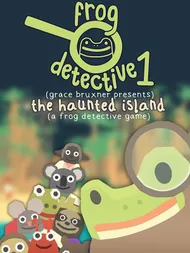 Cover image for Frog Detective 1: The Haunted Island