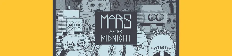 Banner image for Lucas Pope's latest, Mars After Midnight, releases March 12